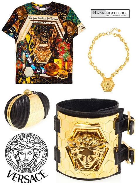 versace x haas brothers gold capsule collection|Versace Accessories.